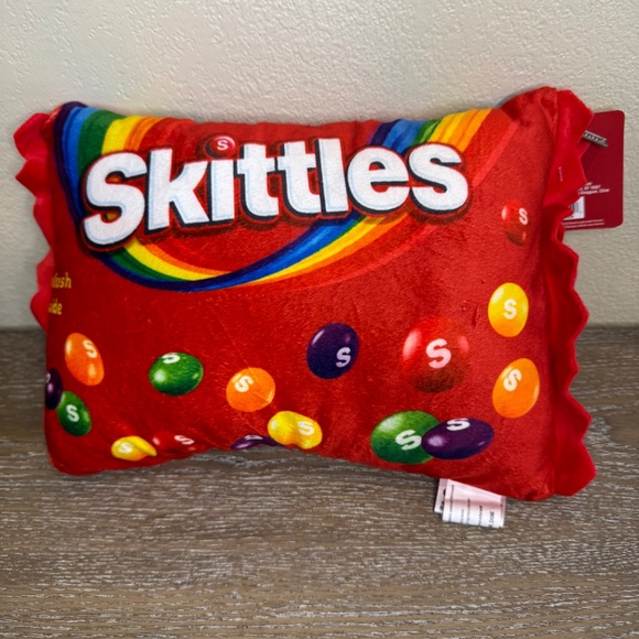 New Target Skittles pillow with removable Skittle Plush - Picture 2 of 2
